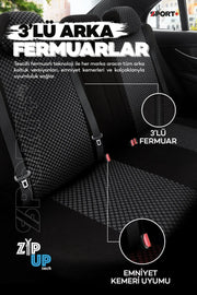 Otom Sport Plus City Design Oto Koltuk Kılıfı - OtomBayi