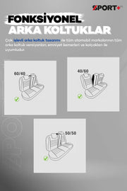 Otom Sport Plus City Design Oto Koltuk Kılıfı - OtomBayi