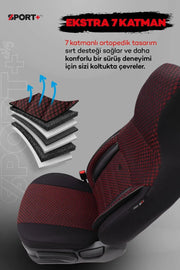 Otom Sport Plus City Design Oto Koltuk Kılıfı - OtomBayi