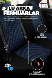 Otom Sport Plus City Design Oto Koltuk Kılıfı - OtomBayi