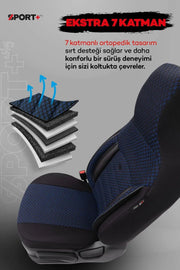 Otom Sport Plus City Design Oto Koltuk Kılıfı - OtomBayi