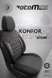 Otom Sport Plus Ekstra Destekli Özel Dokulu Oto Koltuk Kılıfı - OtomBayi