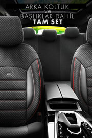 Otom Sport Plus Ekstra Destekli Özel Dokulu Oto Koltuk Kılıfı - OtomBayi