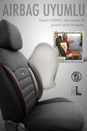 Otom Sport Plus Ekstra Destekli Özel Dokulu Oto Koltuk Kılıfı - OtomBayi