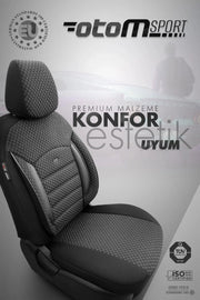 Otom Sport Plus Ekstra Destekli Özel Dokulu Oto Koltuk Kılıfı - OtomBayi