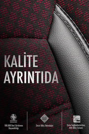 Otom Sport Plus Ekstra Destekli Özel Dokulu Oto Koltuk Kılıfı - OtomBayi