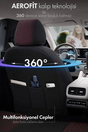 Otom Sport Plus Ekstra Destekli Özel Dokulu Oto Koltuk Kılıfı - OtomBayi