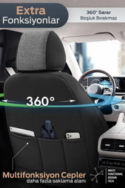 Otom Swan Design Universal Oto Koltuk Kılıfı - OtomBayi