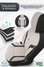 Otom Swan Design Universal Oto Koltuk Kılıfı - OtomBayi