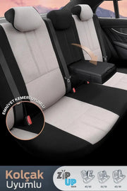 Otom Swan Design Universal Oto Koltuk Kılıfı - OtomBayi