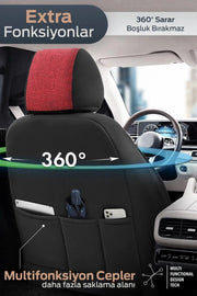 Otom Swan Design Universal Oto Koltuk Kılıfı - OtomBayi