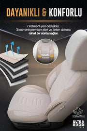 Otom Throne Design Universal Oto Koltuk Kılıfı - OtomBayi