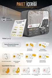 Otom Throne Design Universal Oto Koltuk Kılıfı - OtomBayi