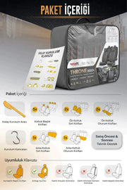 Otom Throne Design Universal Oto Koltuk Kılıfı - OtomBayi