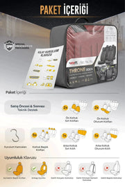 Otom Throne Design Universal Oto Koltuk Kılıfı - OtomBayi