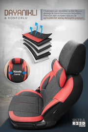 Otom Voyager Design Universal Oto Koltuk Kılıfı - OtomBayi