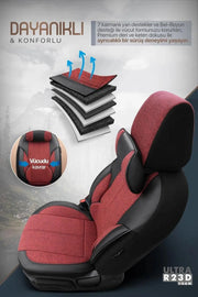 Otom Voyager Design Universal Oto Koltuk Kılıfı - OtomBayi
