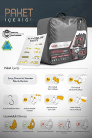 Otom Voyager Design Universal Oto Koltuk Kılıfı - OtomBayi
