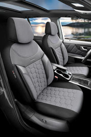 Otom Yeni Carbon Design Dokulu Kumaş Oto Koltuk Kılıfı Tam Set - OtomBayi