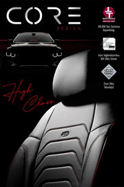 Otom Yeni Core Design Premium Deri Oto Koltuk Kılıfı Tam Set - OtomBayi