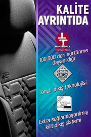 Otom Yeni Elegance Design Özel Tasarım Oto Koltuk Kılıfı Tam Set - OtomBayi