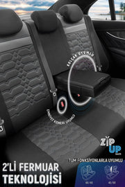 Otom Yeni Elegance Design Özel Tasarım Oto Koltuk Kılıfı Tam Set - OtomBayi