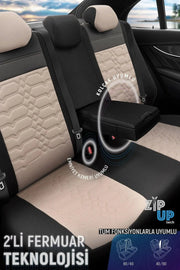 Otom Yeni Elegance Design Özel Tasarım Oto Koltuk Kılıfı Tam Set - OtomBayi