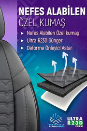 Otom Yeni Elegance Design Özel Tasarım Oto Koltuk Kılıfı Tam Set - OtomBayi
