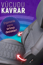 Otom Yeni Elegance Design Özel Tasarım Oto Koltuk Kılıfı Tam Set - OtomBayi