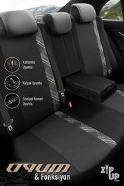 Otom Horizon Design Universal Oto Koltuk Kılıfı