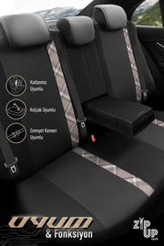 Otom Horizon Design Universal Oto Koltuk Kılıfı